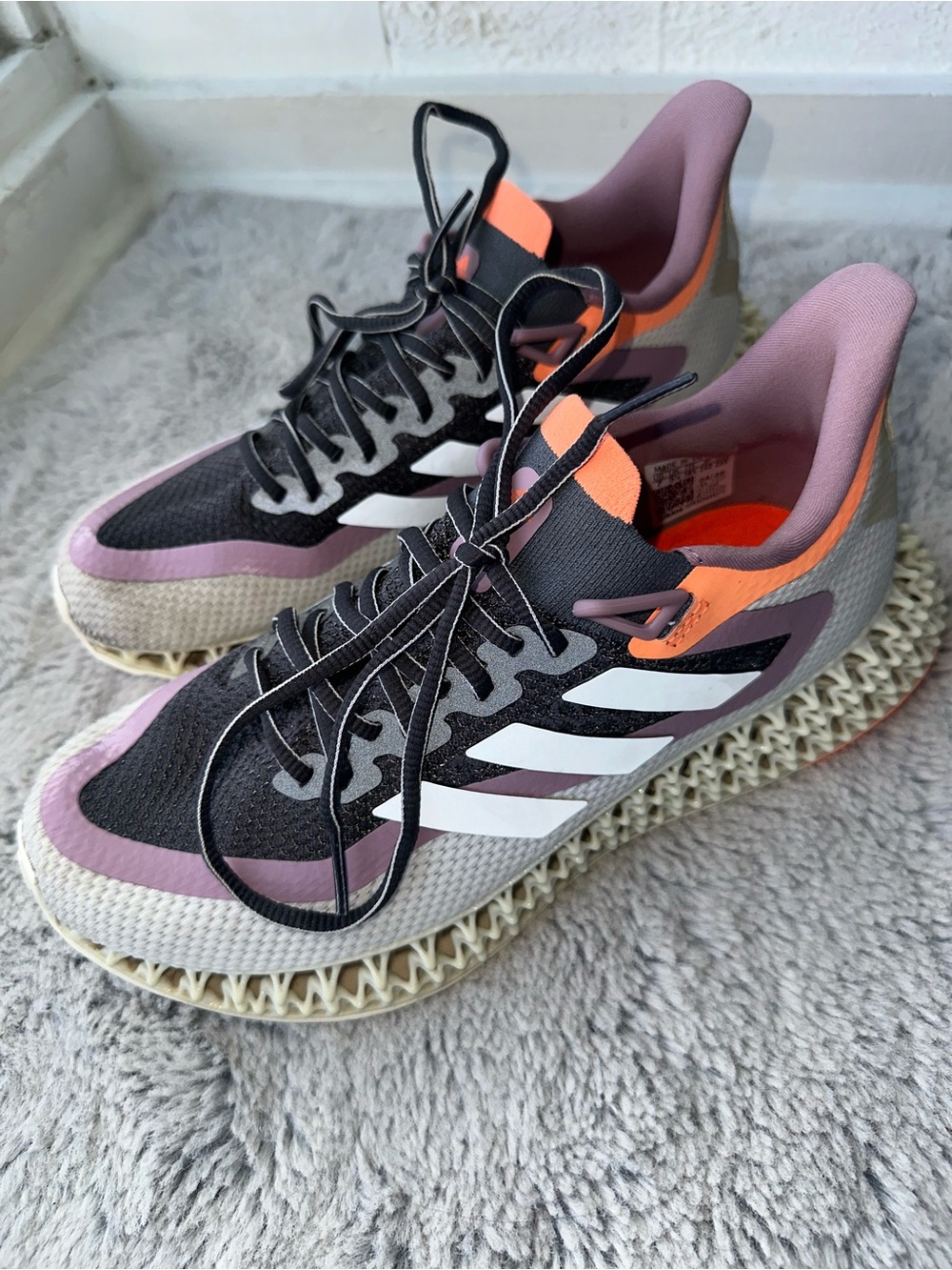 Adidas 4D Running Shoes Multicolor Athletic Sneakers Size 7